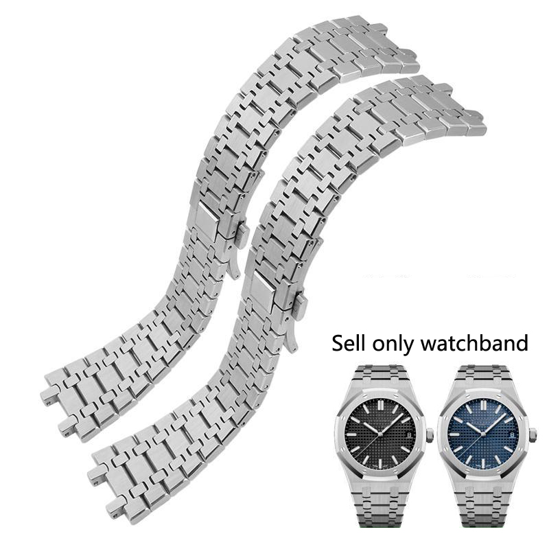 Audemars Piguet Watch Royal Oak - สายนาฬิกาสแตนเลส 904L สำหรับ AP 15400 15703