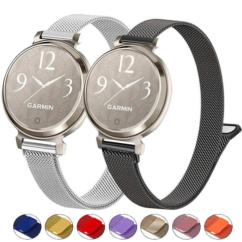 Milanese Loop Magnetic - สายนาฬิกาแบบมิลานีสขนาด 14 มม. สำหรับ Garmin Lily
