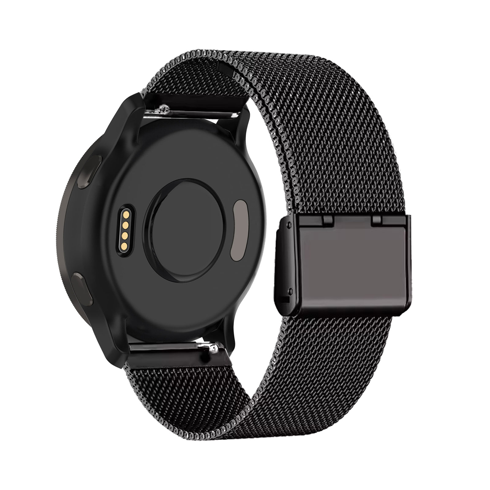 Mesh Strap Metal - สายรัดโลหะสำหรับการ์มิน วีโวแอคทีฟ 5/วีโวแอคทีฟ 3/วีโวแอคทีฟ 3 ดนตรี/สายรัด