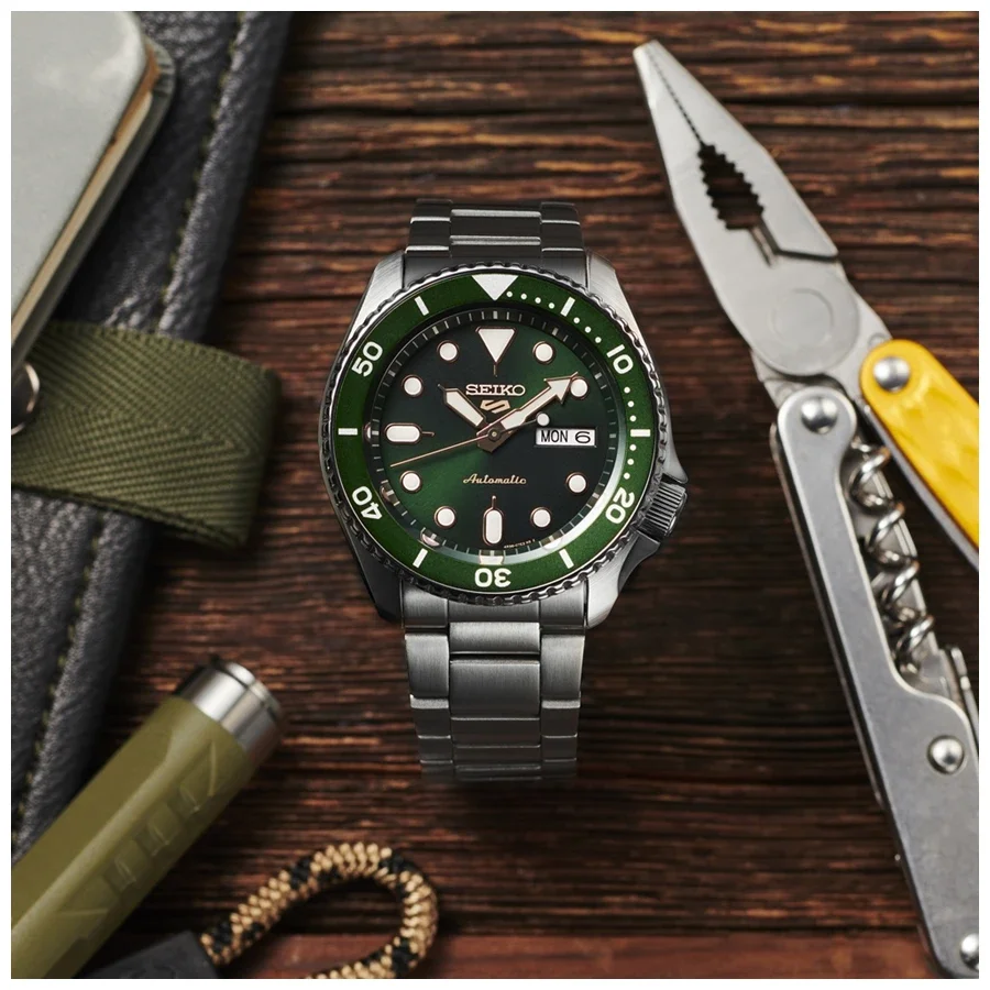 Seiko Watch 5 Sports - SEIKO 5 Sports SRPD63K1 นาฬิกาอัตโนมัติ ขนาด