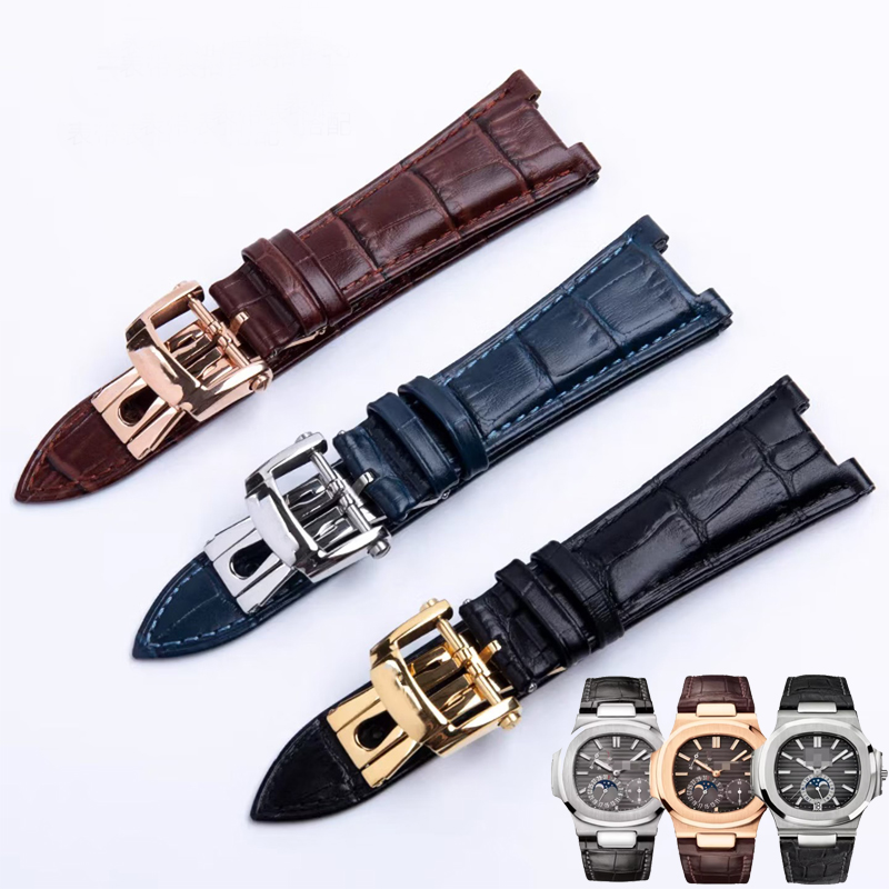 Patek Philippe Watch Aquanaut - สายนาฬิกาสำหรับปาเต็ก ฟิลิปป์ นอติลุส ซีรีส์ 5711 5712