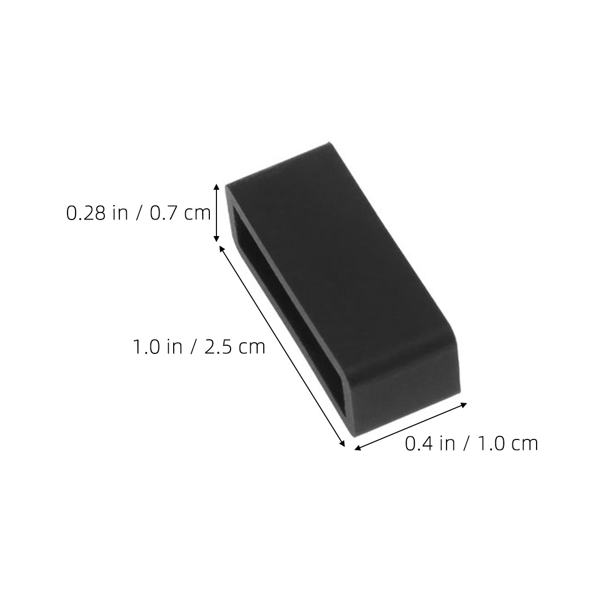 8 ชิ้น ห่วงยึดสายนาฬิกาซิลิโคน - Silicone Watch Band 22Mm บทวิจารณ์และราคา