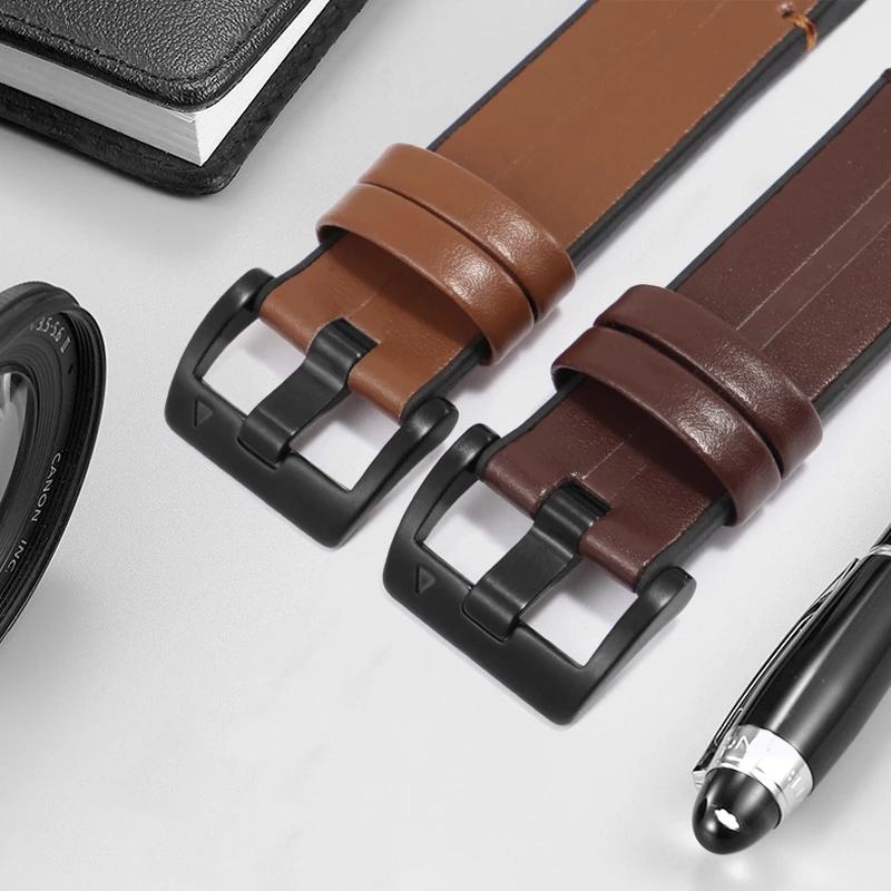 สายนาฬิกาหนัง+ซิลิโคนแบบ Quick - Silicone Watch Band 22Mm บทวิจารณ์และราคา