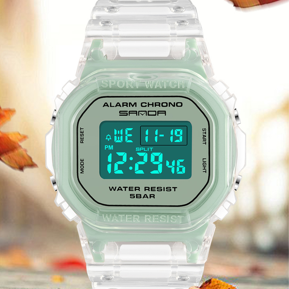 นาฬิกาสปอร์ตแฟชั่นสีขาวของ San - Rubber Strap Diver บทวิจารณ์และราคา