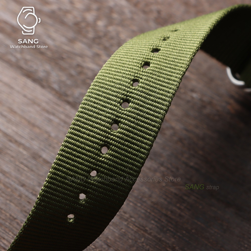 สายนาฬิกาไนลอนแบบนุ่มสำหรับผู้ - Nato Strap Nylon บทวิจารณ์และราคา