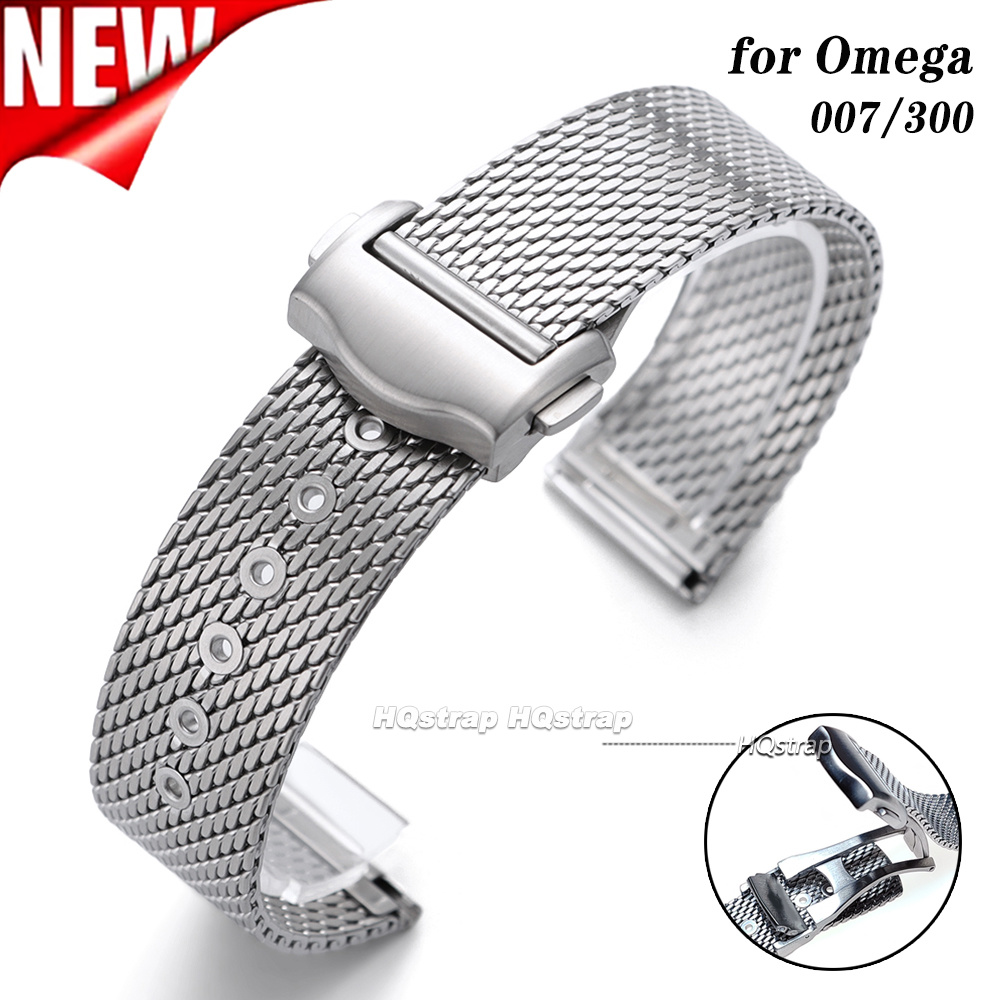 สายนาฬิกาสแตนเลส 20 มม.สำหรับโ - Omega Watch Seamaster บทวิจารณ์และราคา