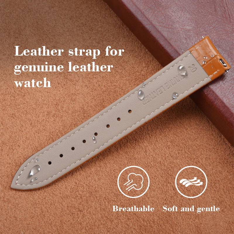 สายนาฬิกาหนังวัวแท้ลายไม้ไผ่สอ - Suede Strap Watch บทวิจารณ์และราคา