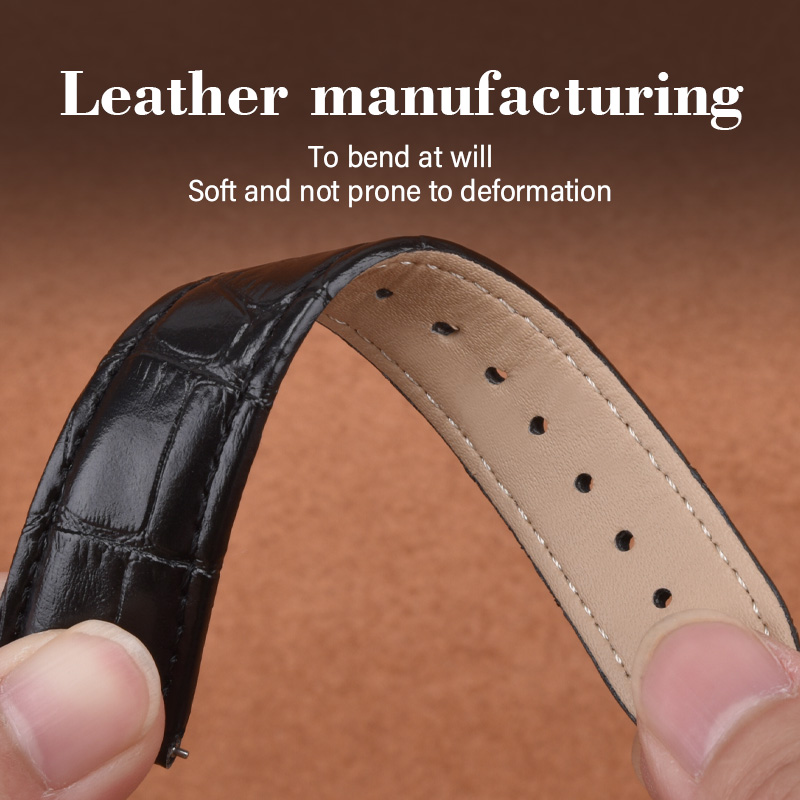 สายนาฬิกาหนังวัวแท้ลายไม้ไผ่สอ - Suede Strap Watch บทวิจารณ์และราคา