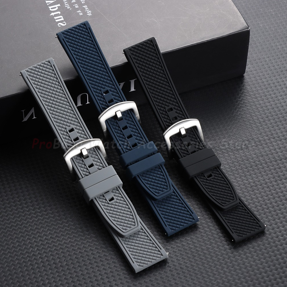 สายนาฬิกายางแบบปลดเร็ว 20 มม.  - Rubber Strap Diver บทวิจารณ์และราคา