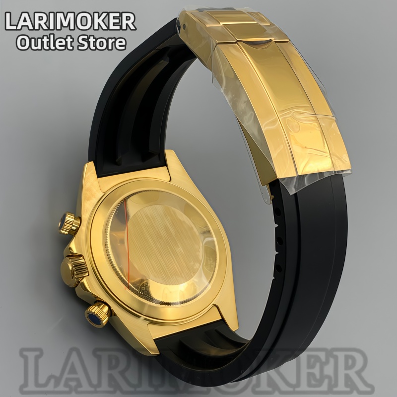 LARIMOKER 39 มม.นาฬิกาสปอร์ตผู - Rubber Strap Diver บทวิจารณ์และราคา