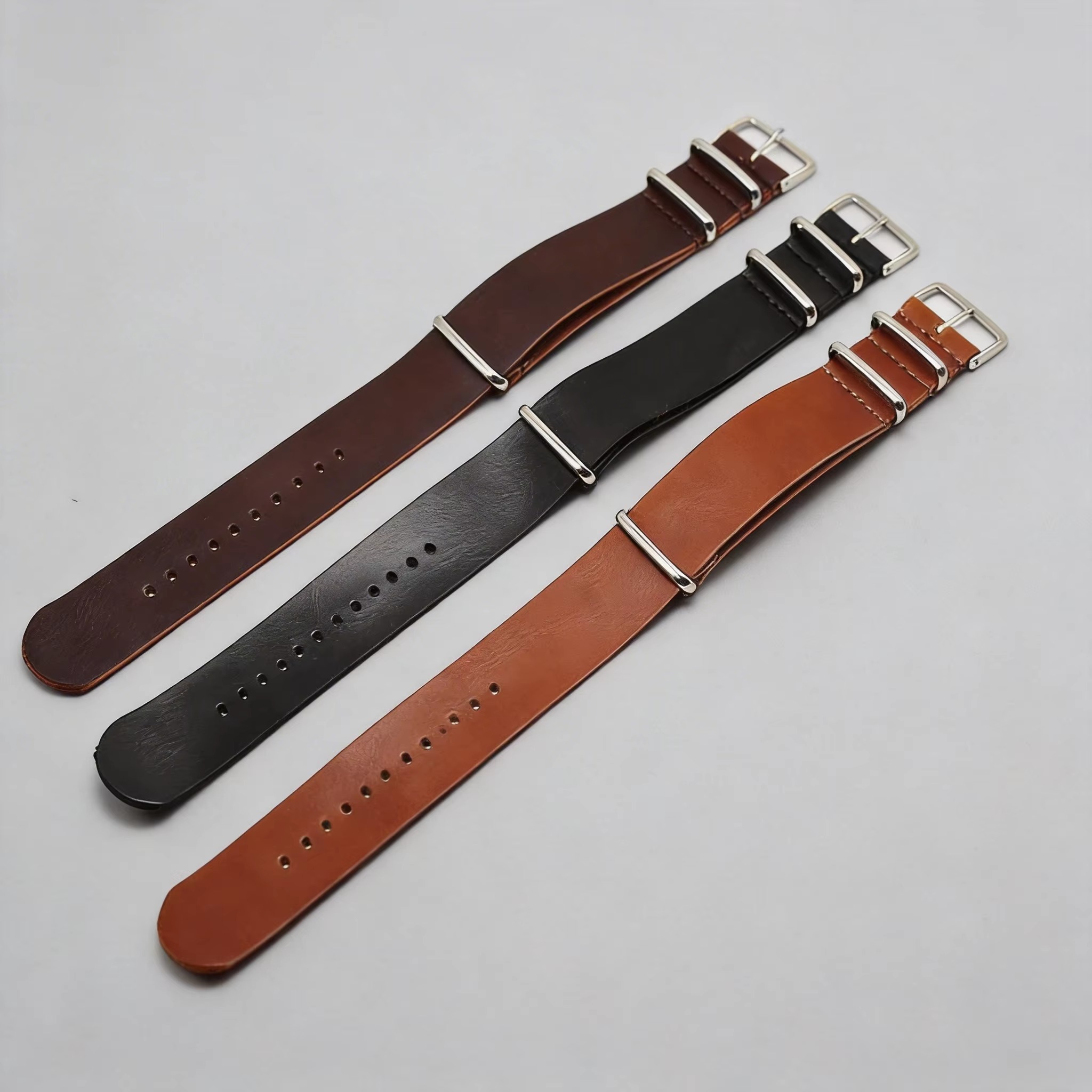 สายนาฬิกาหนังวินเทจ สายแบบชิ้น - Tropic Strap Vintage บทวิจารณ์และราคา