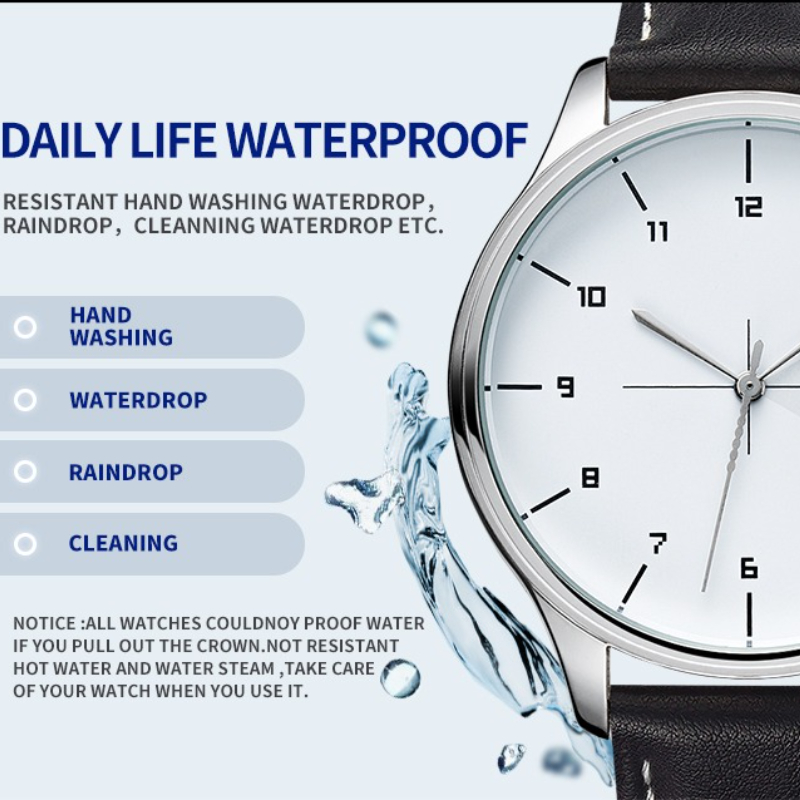 นาฬิกาควอตซ์ YAZOLE แบรนด์ชั้น - Leather Watch Band Men บทวิจารณ์และราคา