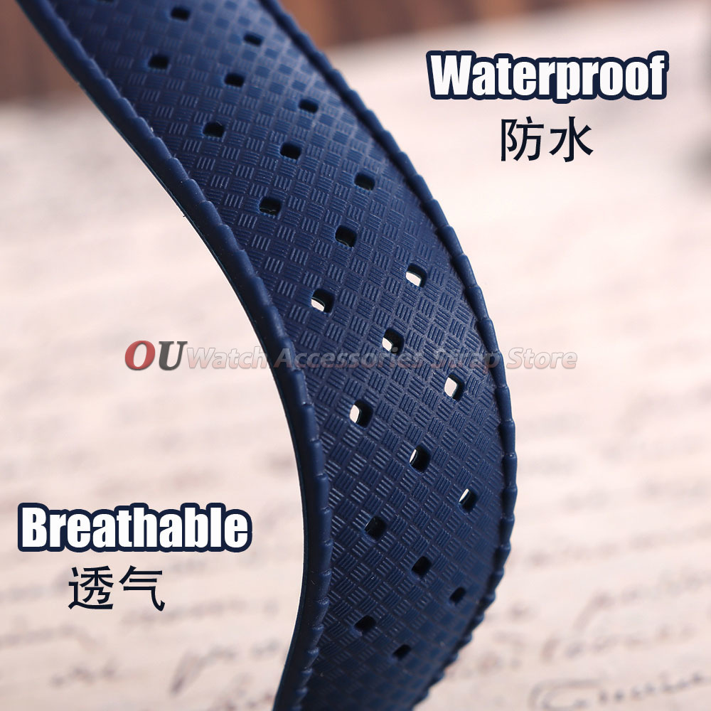 สายนาฬิกายางคุณภาพพรีเมียมแบบถ - Rubber Strap Diver บทวิจารณ์และราคา