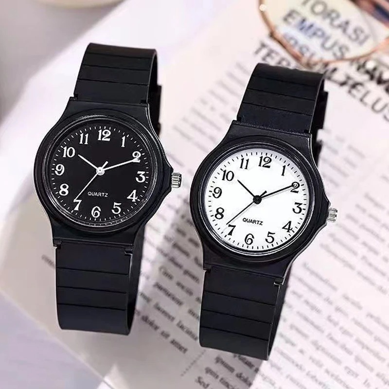 นาฬิกาควอตซ์สำหรับผู้หญิง ดีไซ - Silicone Band Women บทวิจารณ์และราคา