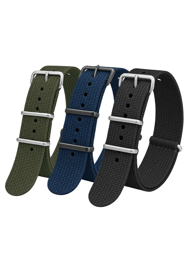 ไนลอนยางสําหรับ Seiko ทหาร Bal - Nato Strap Nylon บทวิจารณ์และราคา
