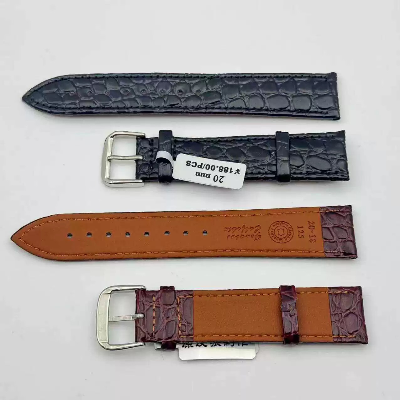 สายนาฬิกาหนังแท้บางเฉียบ ขนาด  - Suede Strap Watch บทวิจารณ์และราคา