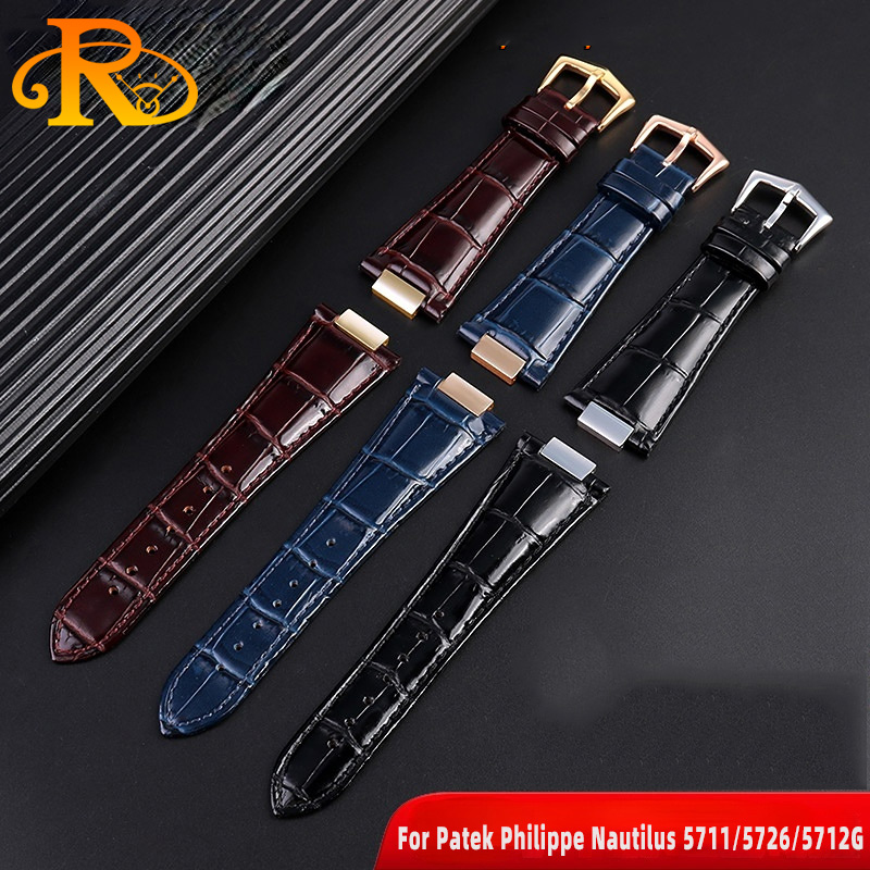 สายนาฬิกาหนังแท้25X13mm พร้อมข - Patek Philippe Watch Aquanaut บทวิจารณ์และราคา